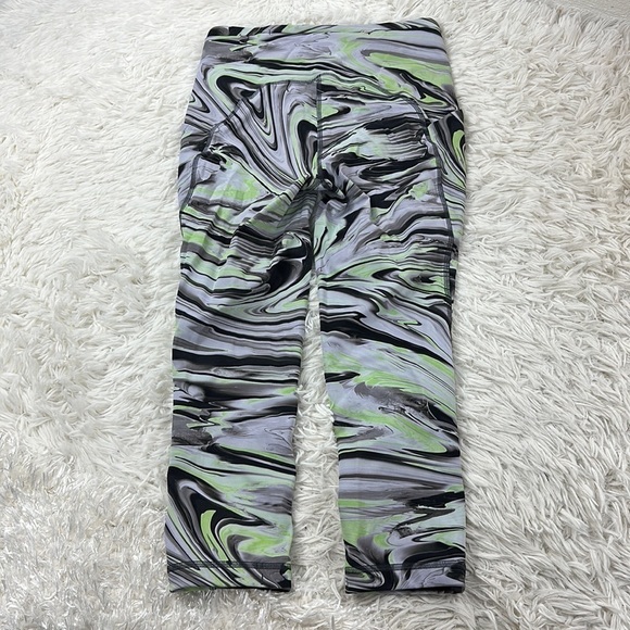 Lululemon Swift Speed High-Rise Crop 21" Paint Glide Warp Multi - Picture 6 of 7